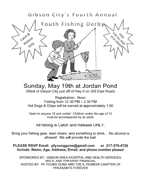 Fishing Derby Flyer 2019