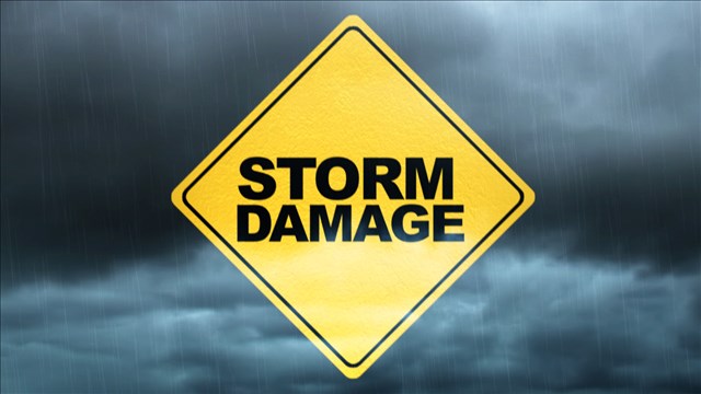 Storm damage graphic