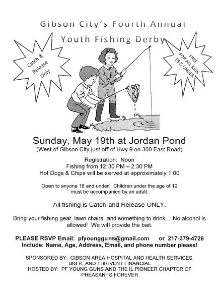 Fishing Derby Flyer 2019