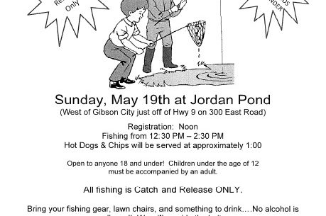 Fishing Derby Flyer 2019