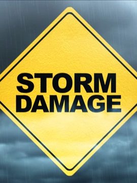Storm damage graphic