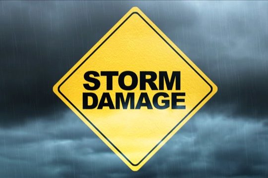 Storm damage graphic