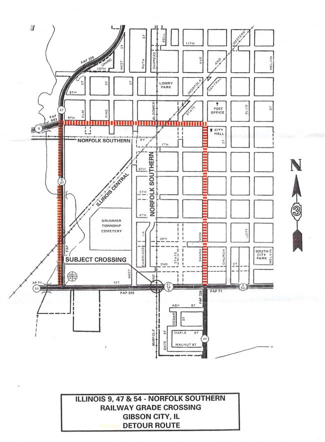 City Layout for Railroad