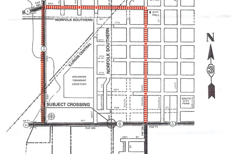 City Layout for Railroad