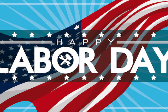 Happy Labor Day Banner