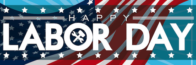 Happy Labor Day Banner