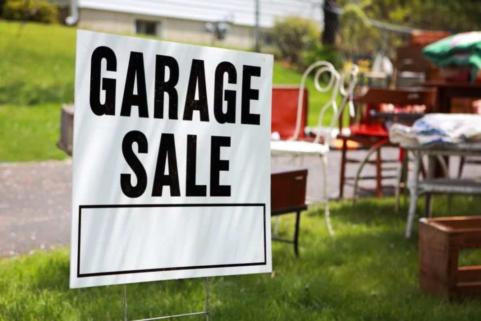 estate garage sales save make money