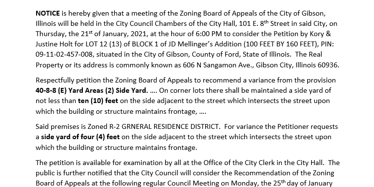 Public Variance Notice 1.18.21 1