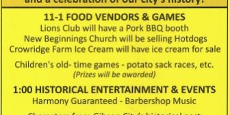 Sesquin Celebration Flyer