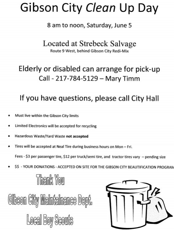 Clean Up Day Flyer 2021