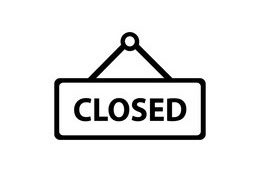 closed sign