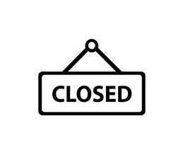 closed sign