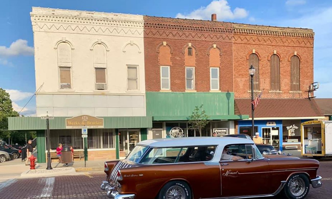 downtown car