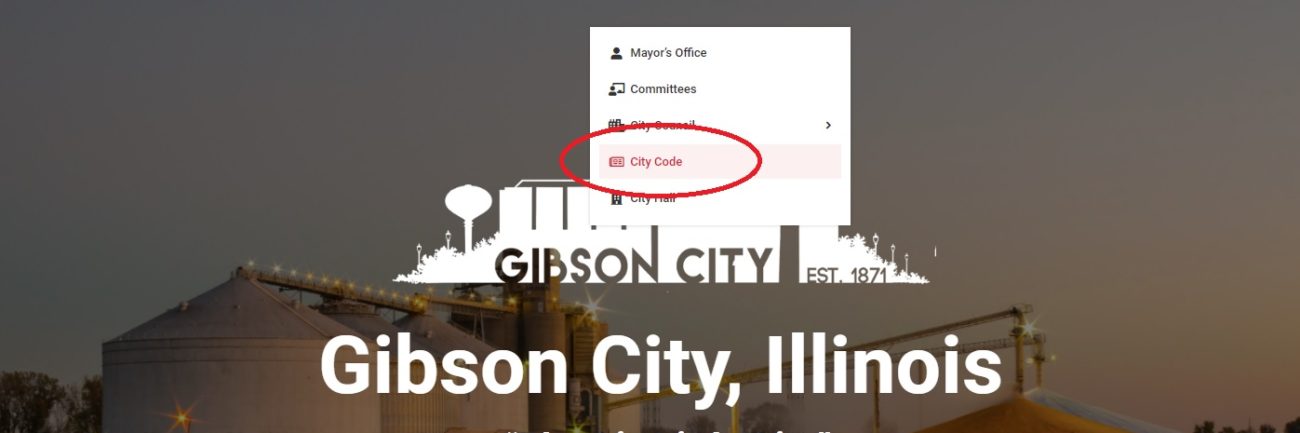 City Code Layout