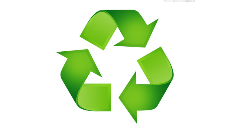 Green Recycling Symbol