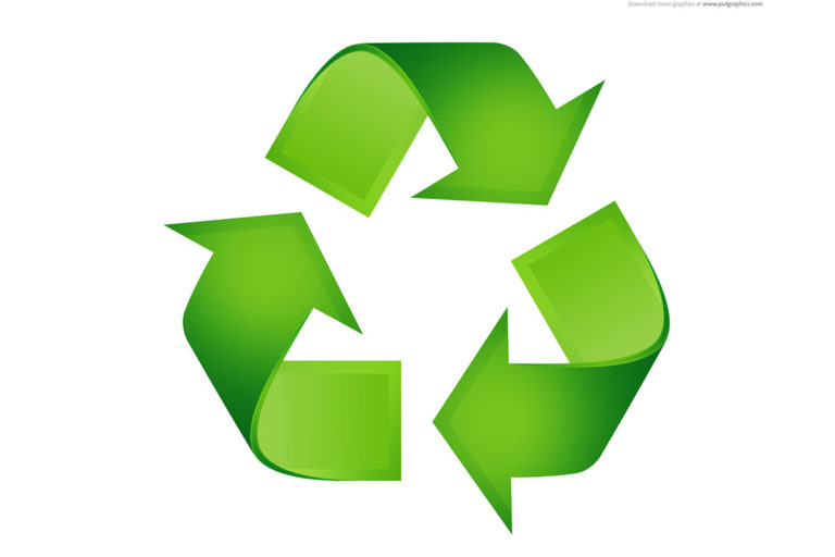 Green Recycling Symbol