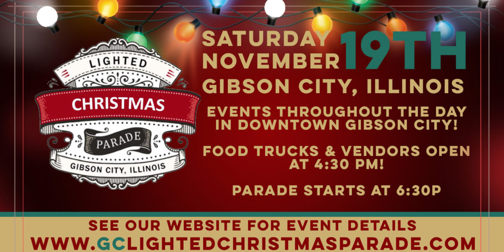 Holiday Parade Flyer with November 19 listed
