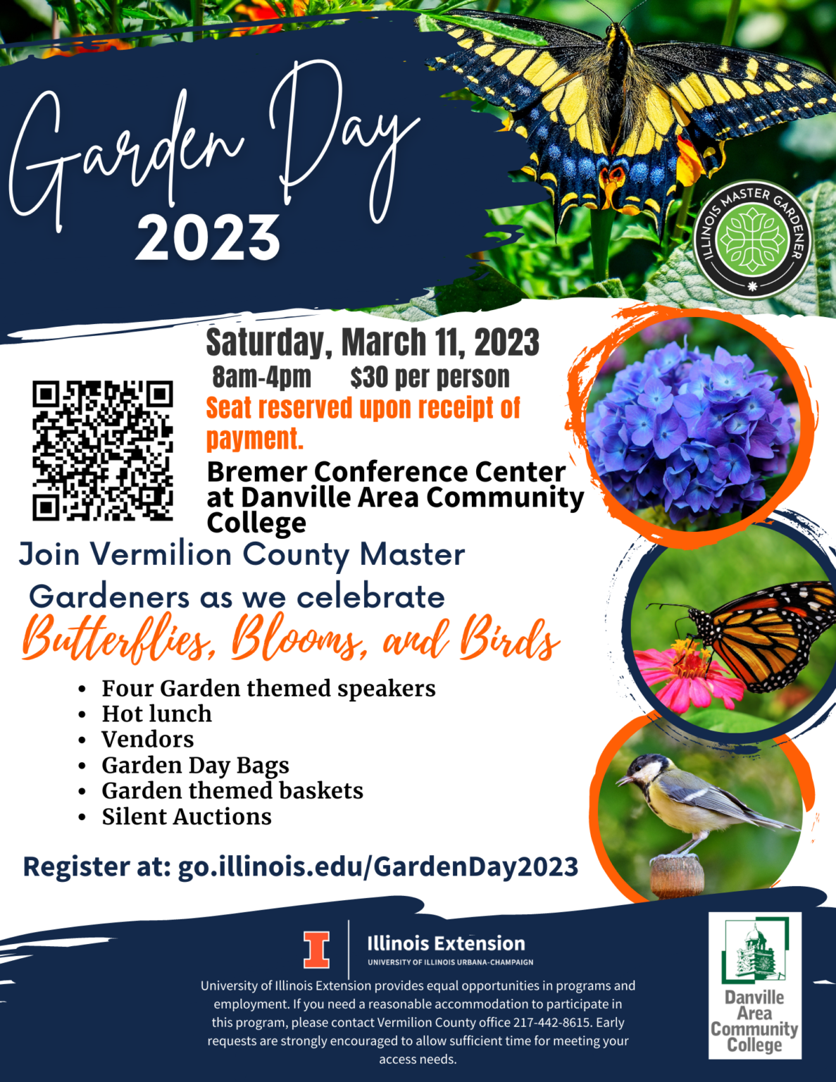 2023 Garden Day: Sponsored by University of IL Extension Ford, Iroquois ...