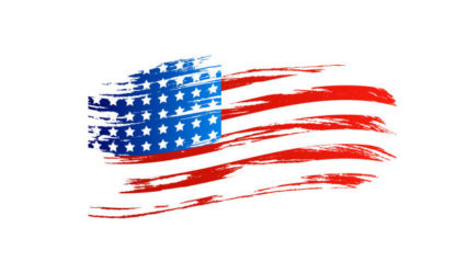 American Flag Graphic