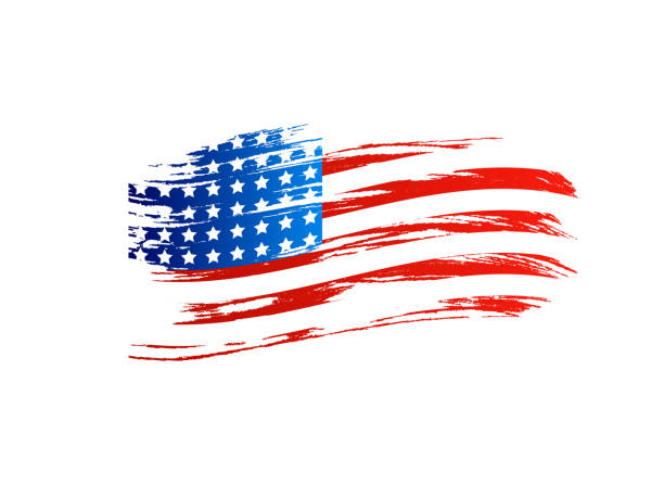 American Flag Graphic