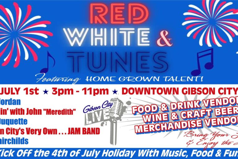 Red White and Tunes Banner 2023 Info banner for 2023 Red White and Tunes Fest