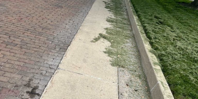 Grass Clippings Warning